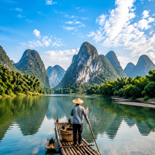Guilin & Yangshuo 5-Day Tour from Guangzhou | Li River Bamboo Raft, Countryside Views & Sunrise Experience