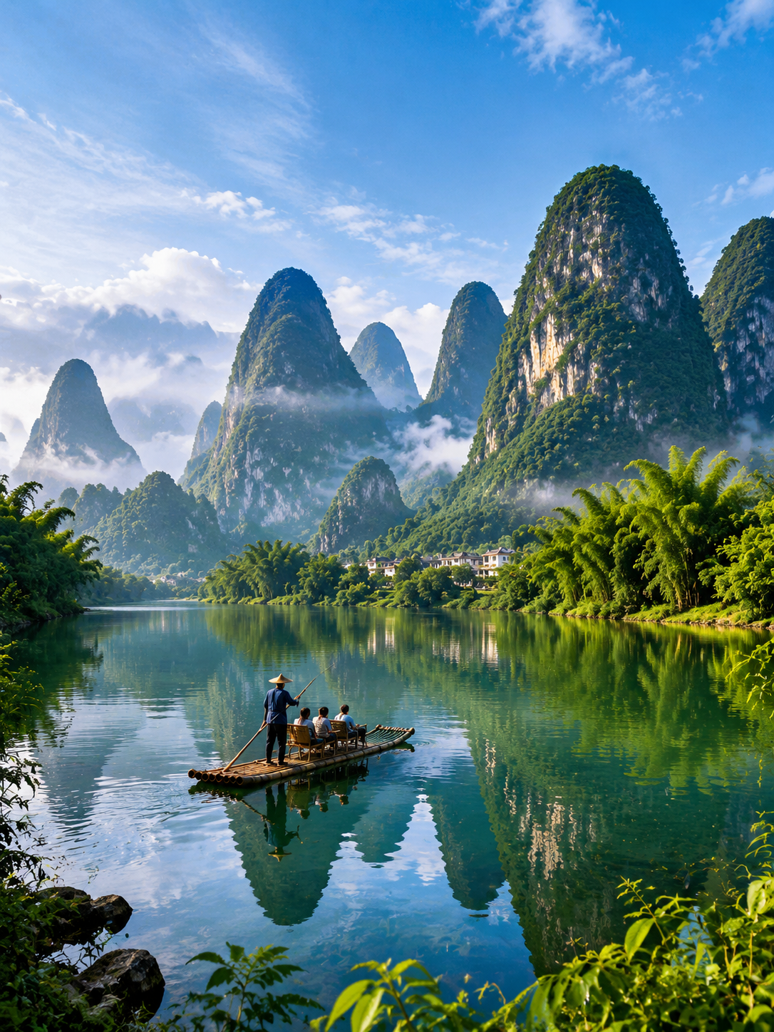 Longji & Yangshuo 4‑Day Highlights Tour | Terraces & Karst Landscape Adventure